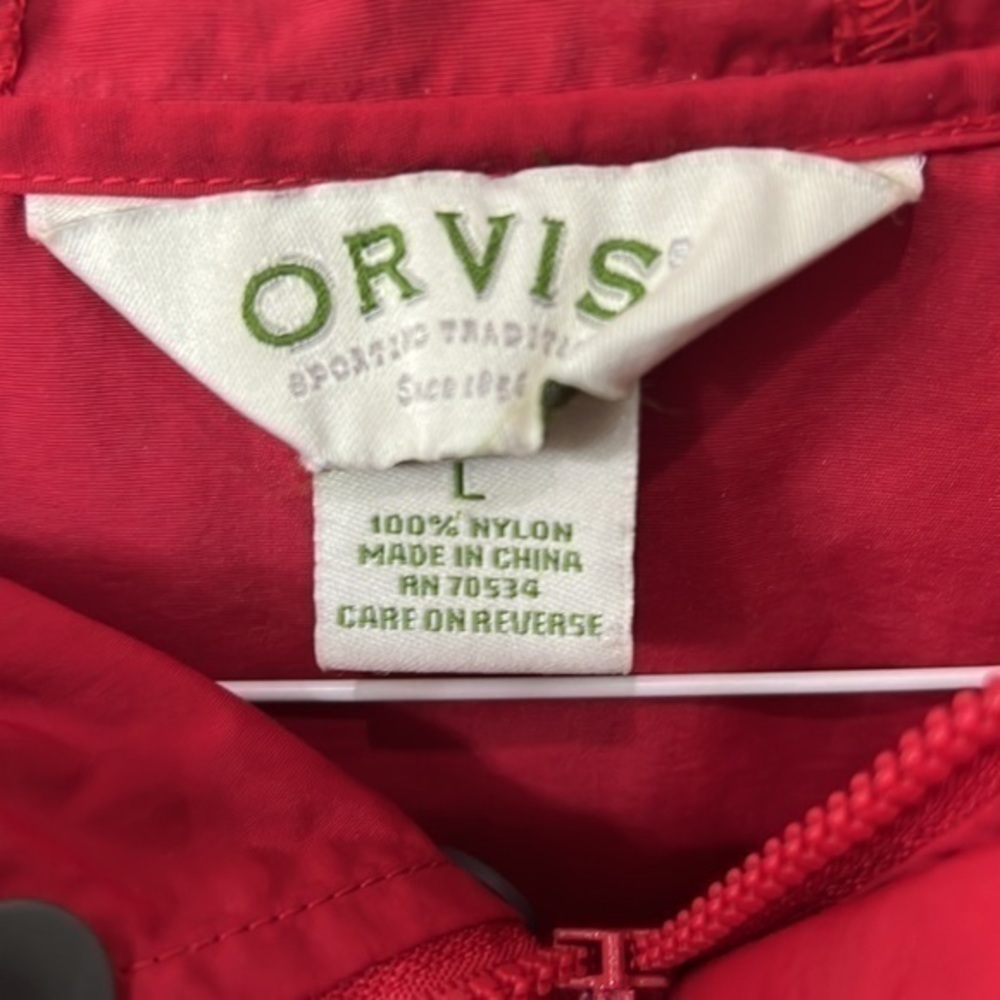 ▶️ Orvis ◀️ Pullover active jacket. - Picture 2 of 11